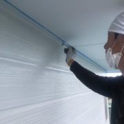 佐賀市　外壁上塗り・付帯塗装
