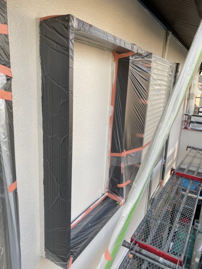 飯塚市 外壁中塗りと屋根ヒビ割れ補修 写真10