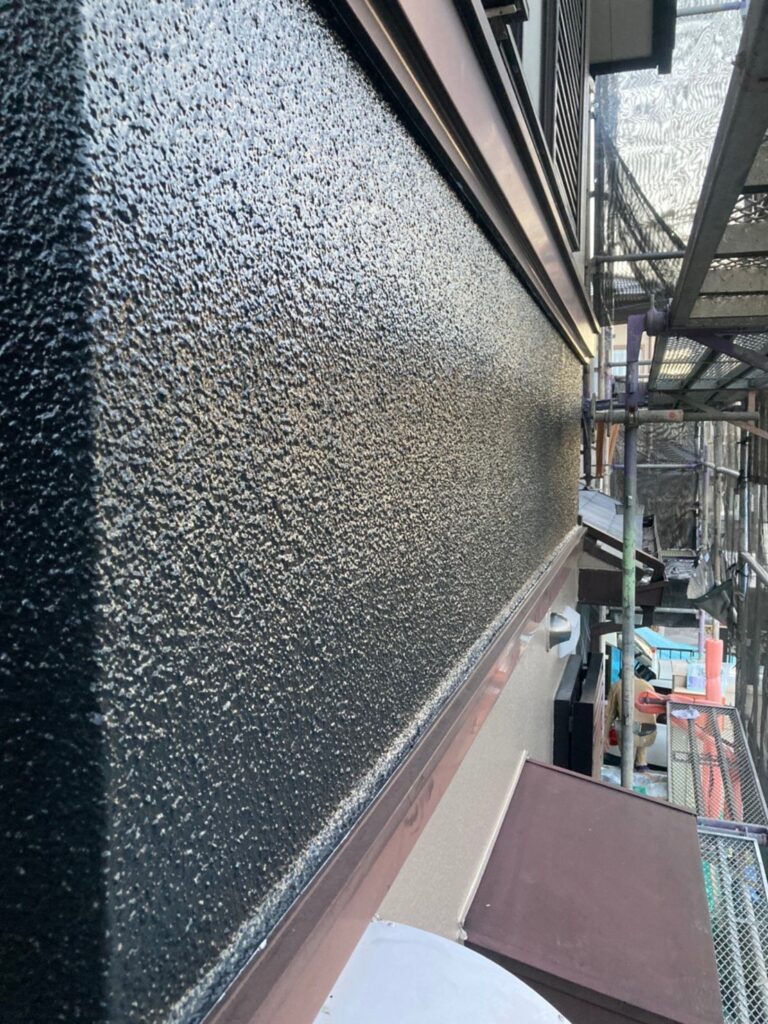 福岡県筑紫野市 外壁塗装 上塗り完了 写真8