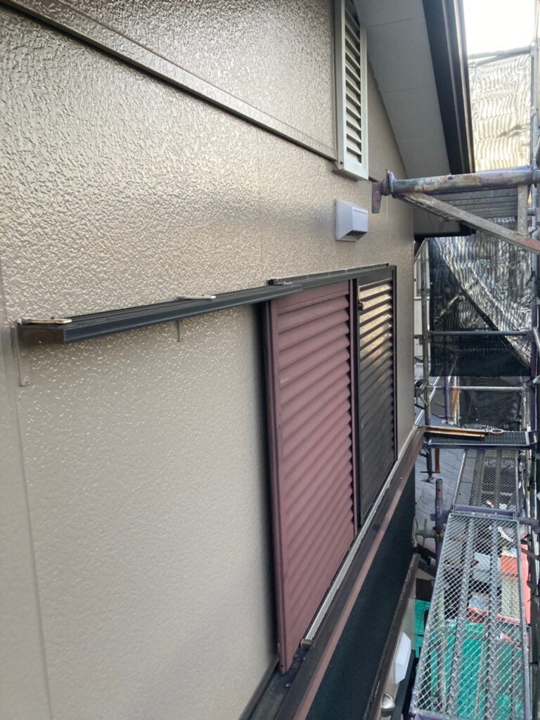 福岡県筑紫野市 外壁塗装 上塗り完了 写真9