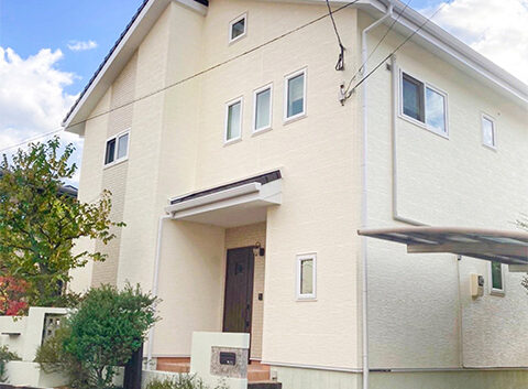 福岡県福岡市 H様邸 外壁塗装・光触媒コーティング：フジヤマ建装の施工事例写真