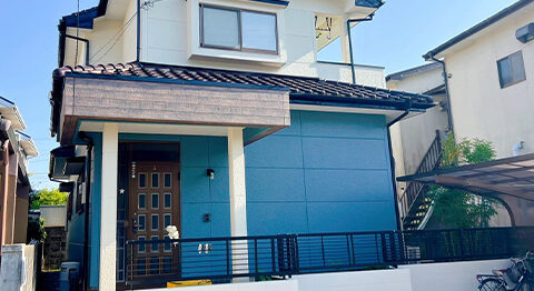 福岡県那珂川市 S様邸 外壁塗装：フジヤマ建装の施工事例写真
