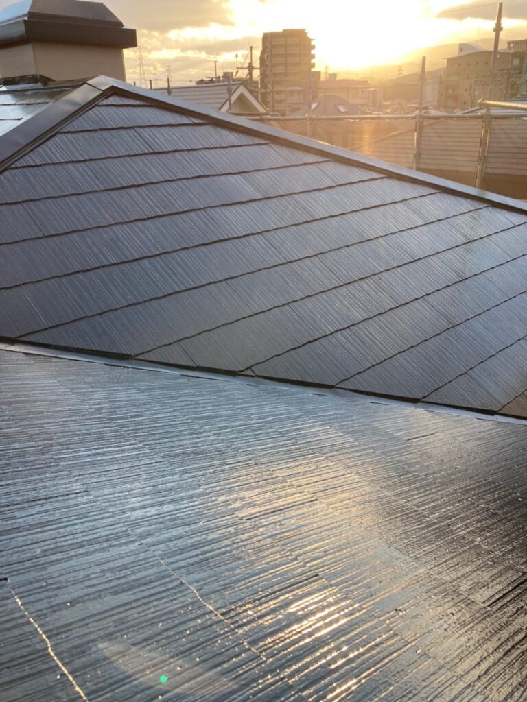 福岡県筑紫野市 屋根塗装 大屋根完了 写真10