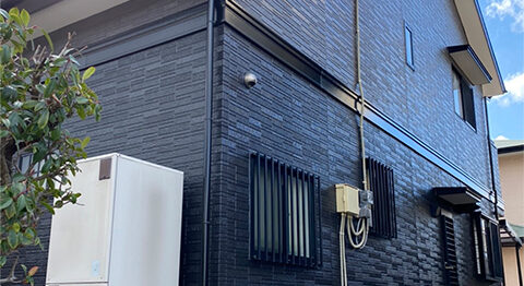 福岡県糟屋郡 N様邸 外壁塗装・屋根塗装・光触媒コーティング：フジヤマ建装の施工事例 写真3