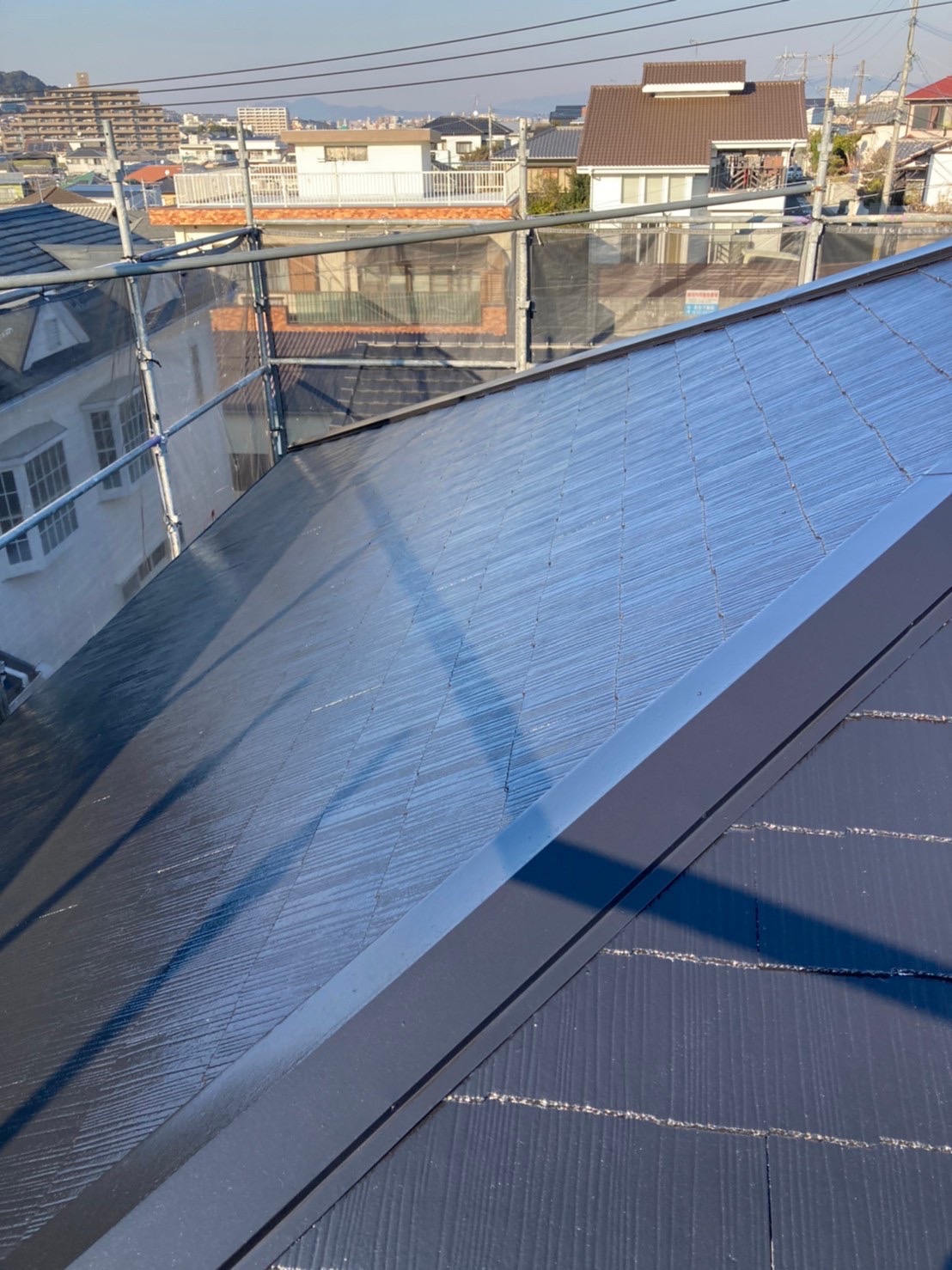 福岡県福岡市南区 屋根塗装完了 写真7