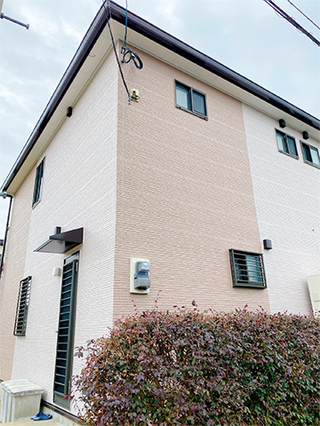福岡県大野城市 K様邸 外壁塗装・屋根塗装・光触媒コーティング 写真3：フジヤマ建装の施工事例
