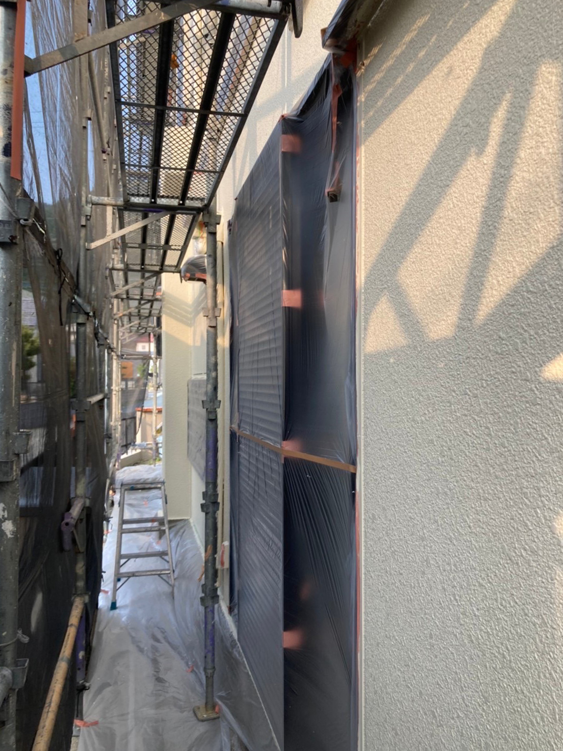 福岡県糟屋郡(No.36) 外壁塗装 上塗り完了 写真14