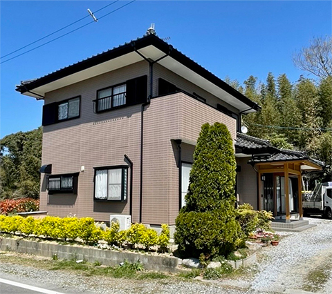 佐賀県神埼郡 N様邸 外壁塗装・光触媒コーティング 写真1：フジヤマ建装の施工事例