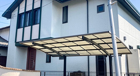 福岡県那珂川市 E様邸 外壁塗装・光触媒コーティング：フジヤマ建装の施工事例