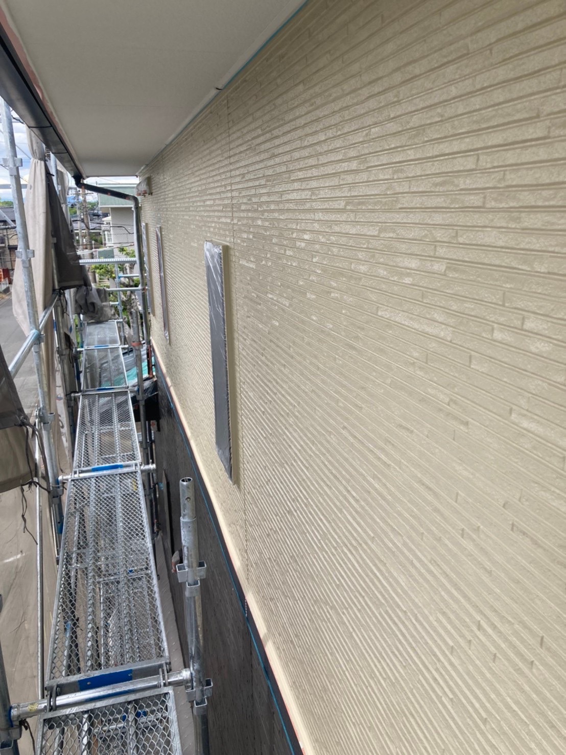 福岡県久留米市(No.44) 外壁塗装 2階上塗り完了 写真6