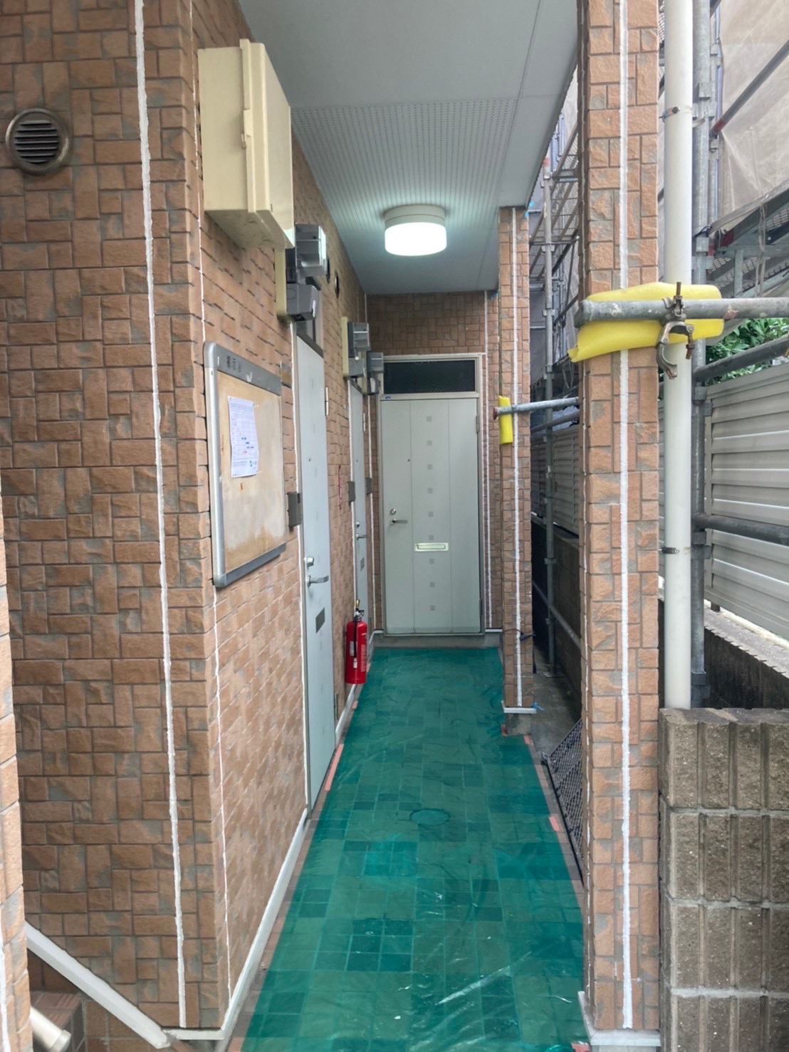 福岡県福岡市中央区 アパート改修工事 コーキング充填完了 写真20