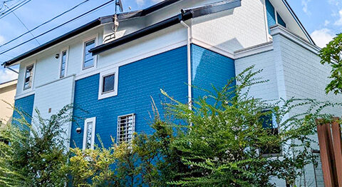 福岡県大野城市 Y様邸 外壁塗装・屋根塗装・光触媒コーティング 写真1：フジヤマ建装の施工事例