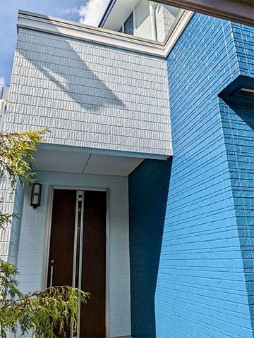 福岡県大野城市 Y様邸 外壁塗装・屋根塗装・光触媒コーティング 写真3：フジヤマ建装の施工事例