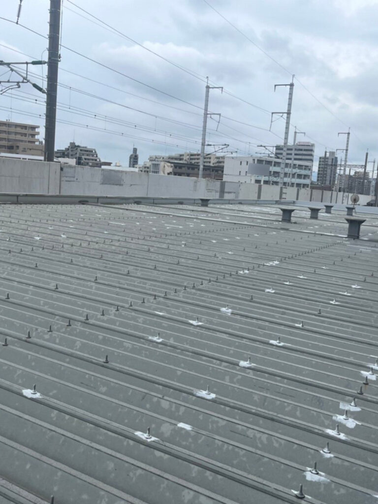 福岡県福岡市東区 テナントビル【屋根塗装・下地処理完了 写真10