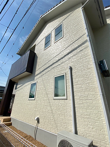 佐賀県鳥栖市 H様邸 外壁塗装 写真2：フジヤマ建装の施工事例