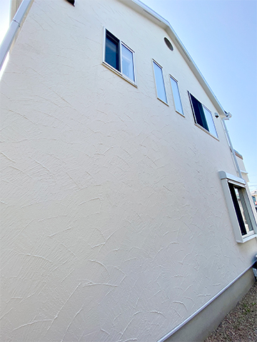 福岡県糸島市 I様邸 外壁塗装・屋根塗装 写真2：フジヤマ建装の施工事例