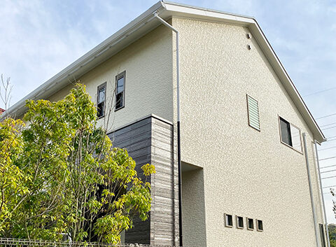 佐賀県鳥栖市 M様邸 外壁塗装・屋根塗装・光触媒コーティング：フジヤマ建装の施工事例